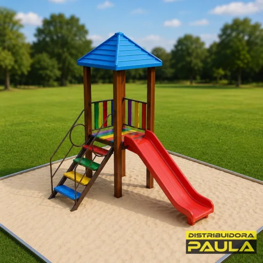 Parque Infantil Torre Básica — Medida 4,0 x 4,0 m