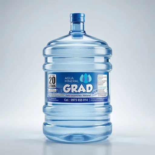 Agua Mineral Grad 20 Litros — Bidón Nuevo Lleno (20 Litros)