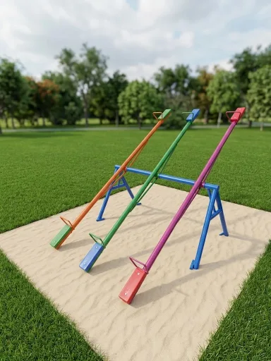 Sube y Baja Triple — Serie Plazas Especiales — Serie Plazas Especiales